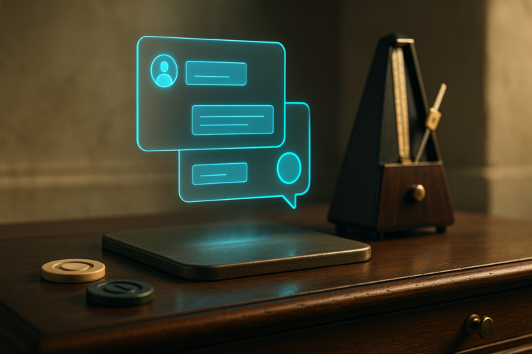 analiza AI na benchmark MMLU w minimalistycznym stylu