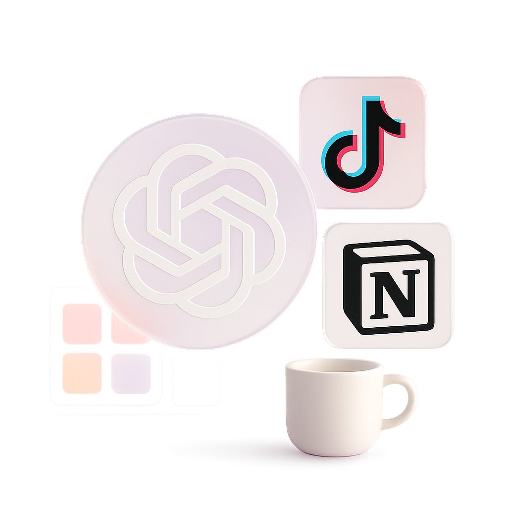 Ilustracja biurka bez dokumentów jako metafora 'brak danych' w briefie